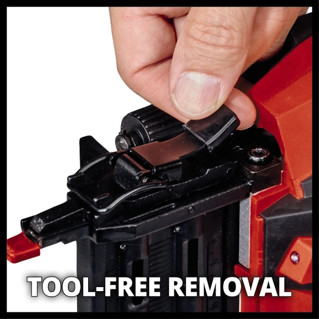 Цвяхозабивач акумуляторний Einhell X-Change FIXETTO 18/50 N (4257795) - Фото 4 Цвяхозабивач акумуляторний Einhell X-Change FIXETTO 18/50 N (4257795) - изображение 4