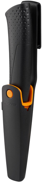 Будівельний ніж Fiskars з точилкою в футлярі (1023617/156016) - зображення 3