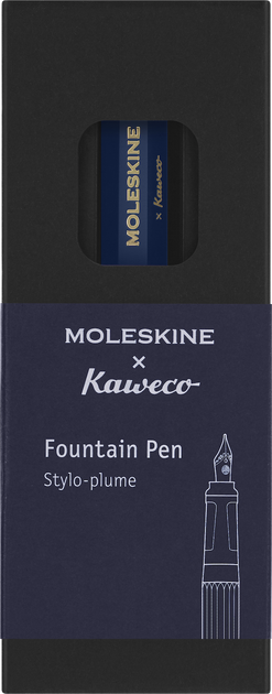 Чорнильна ручка Moleskine x Kaweco Синя M Чорнила Сині (8056598854923) - зображення 4