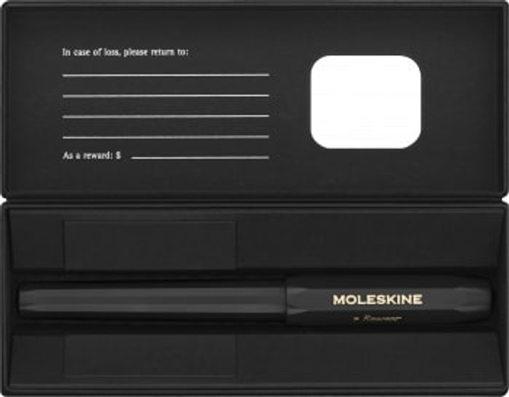 Чорнильна ручка Moleskine x Kaweco Синя М Чорний корпус (8056598854909) - зображення 3