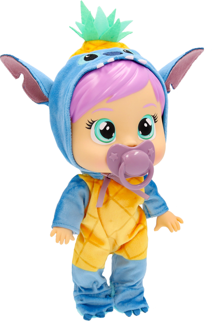 Lalka płacząca Cry Babies Disney Loving Care Stitch z akcesoriami 26 cm 11025004 (8421134927377) - obraz 7