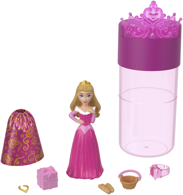 Zestaw niespodzianka Disney Princess Royal Color Reveal z mini lalką księżniczką (HMK83) (194735130016) - obraz 9