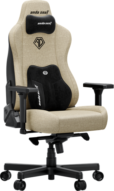 Крісло ігрове Anda Seat Kaiser 3E XL Beige Fabric (AD23YC-XL-09-I-CF-I01) - зображення 2