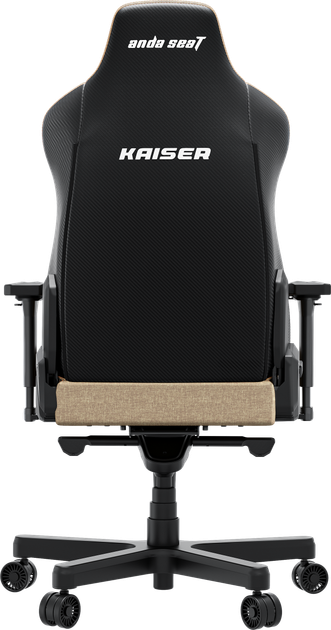Fotel gamingowy Anda Seat Kaiser 3E XL Dark Beige Fabric (AD23YC-XL-09-H-CF-H01) - obraz 4