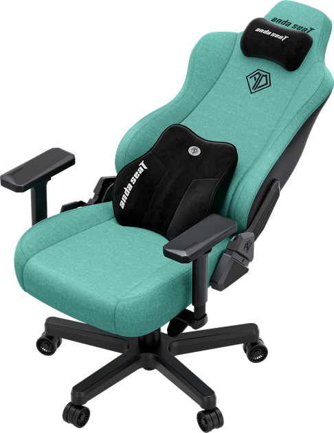 Fotel gamingowy Anda Seat Kaiser 3E XL Light Blue Fabric (AD23YC-XL-09-E-CF-E01) - obraz 7