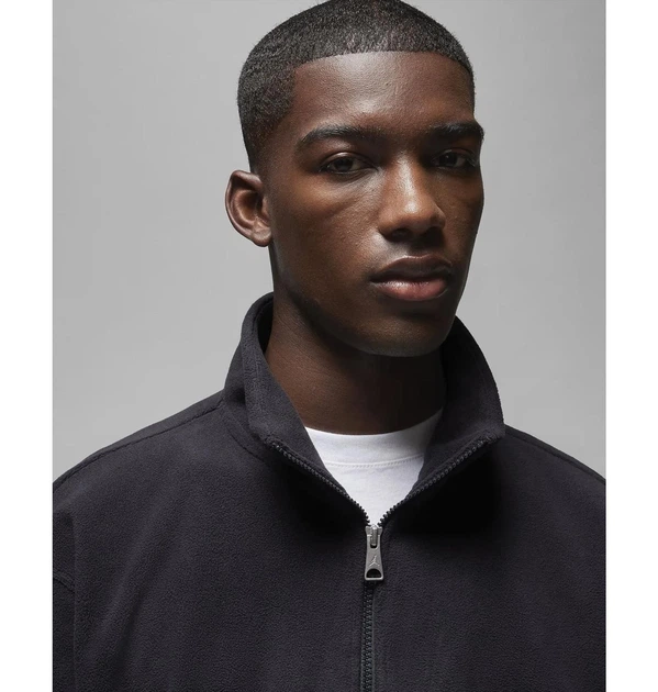 Кофта мужская Jordan Essentials Fleece Half-Zip XL Чорний FD7863-010 - изображение 4