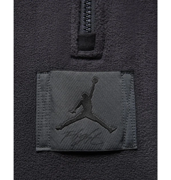 Кофта мужская Jordan Essentials Fleece Half-Zip XL Чорний FD7863-010 - изображение 6