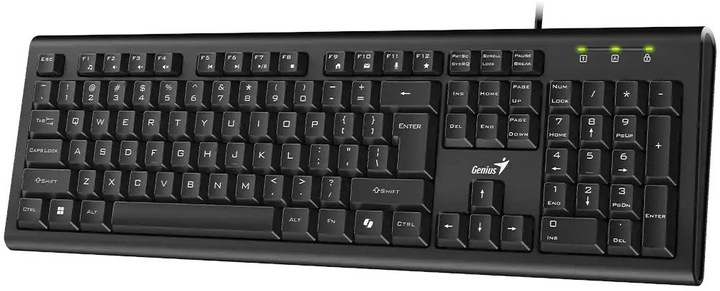 Klawiatura przewodowa Genius KB-113 Copilot USB Black (31300018403) - obraz 2