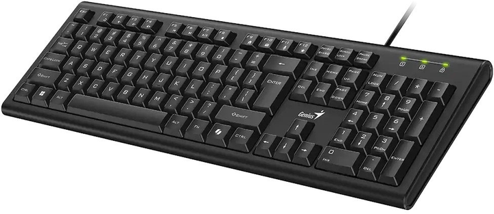 Klawiatura przewodowa Genius KB-113 Copilot USB Black (31300018403) - obraz 3