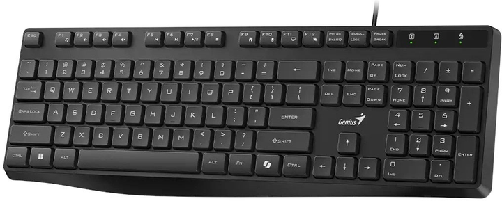 Klawiatura przewodowa Genius KB-117S Copilot USB Black (31300017403) - obraz 2