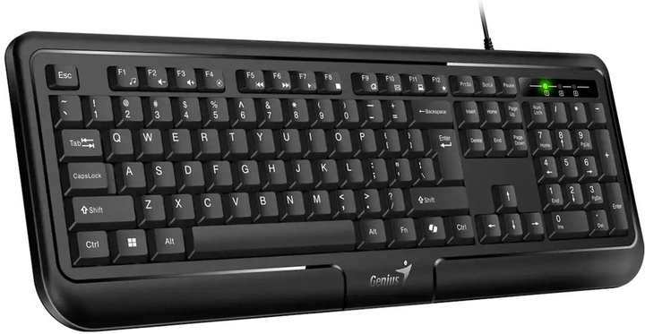 Klawiatura przewodowa Genius KB-118 II Copilot USB Black (31310051411) - obraz 2