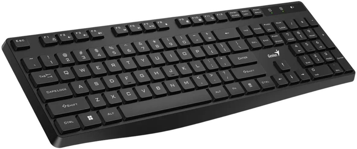 Klawiatura bezprzewodowa Genius KB-7200 2.4 GHz Black (31320002404) - obraz 3
