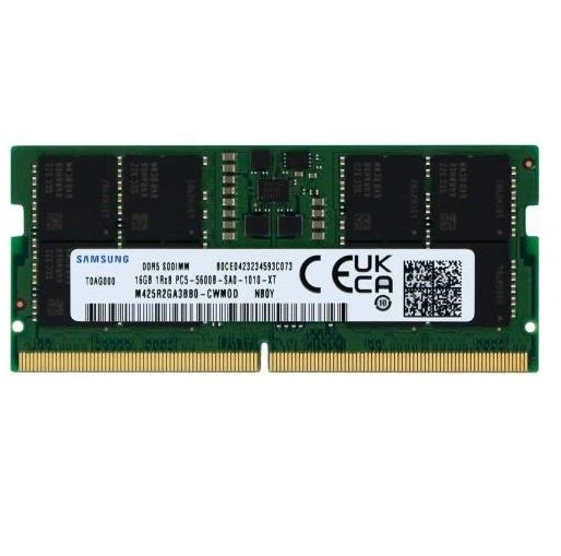 Память so-dimm, ddr5, 16Gb, 5600 MHz, Samsung, 1.1v, cl46 – фото