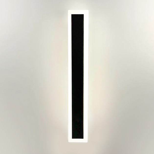 Светильник бра SOLEIN 23W LED 90см Esllse черный 900x80x44мм IP65 настенный 23Вт 1500Lm 3000К теплый свет - изображение 7