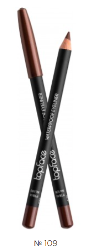 109 Олівець для очей водостійкий Topface Waterproof Eyeliner - PT614 - Фото 1 109 Олівець для очей водостійкий Topface Waterproof Eyeliner - PT614 - зображення 1
