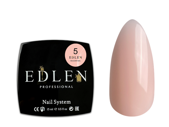 05 Моделюючий гель Builder gel Edlen 15 мл - Фото 1 05 Моделюючий гель Builder gel Edlen 15 мл - изображение 1