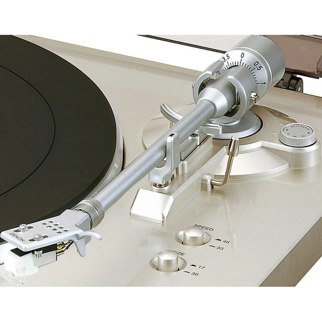 Проигрыватель виниловых дисков Denon DP-300F (полный автомат с фонокорректором) Silver (art.234584) - изображение 3