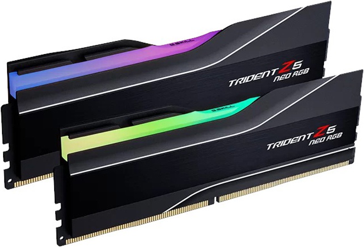 Pamiec RAM G.Skill DDR5-8000 32768MB PC5-64000 (Kit of 2x16384) Trident Z5 Neo RGB Black (F5-8000J3848H16GX2-TZ5NR) (955555908764432) - Outlet - obraz 2