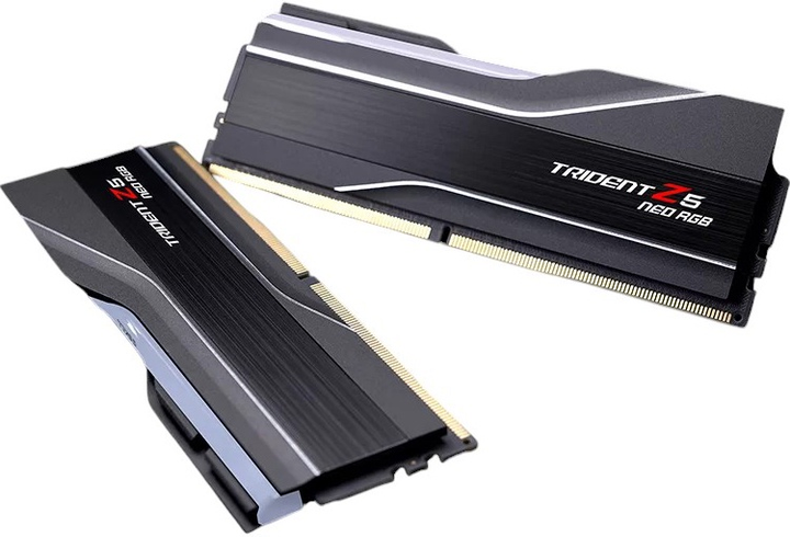 Pamiec RAM G.Skill DDR5-8000 32768MB PC5-64000 (Kit of 2x16384) Trident Z5 Neo RGB Black (F5-8000J3848H16GX2-TZ5NR) (955555908764432) - Outlet - obraz 4