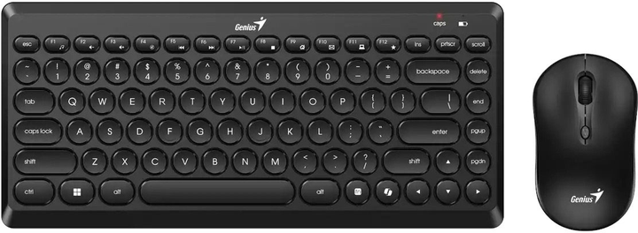 Zestaw bezprzewodowy Genius LuxeMate Q8000 2.4 GHz Copilot Black (31340013403) - obraz 2