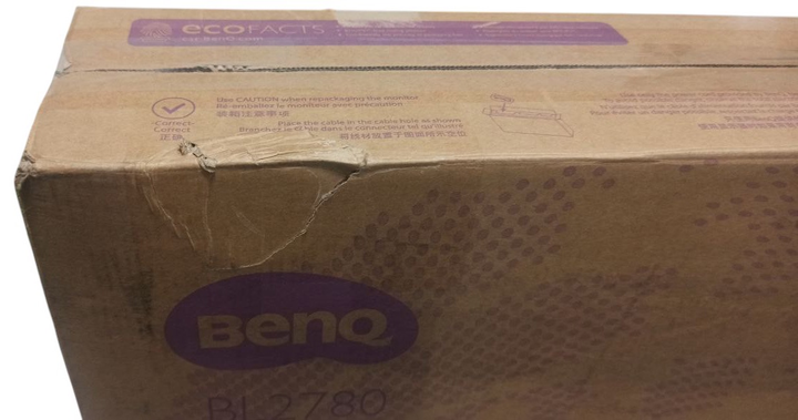 Monitor 27" BenQ BL2780 (9H.LGXLA.TBE) (ETJ2P0154201Q) - Outlet - obraz 2