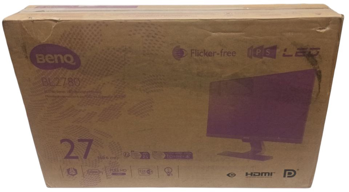 Monitor 27" BenQ BL2780 (9H.LGXLA.TBE) (ETJ2P0154201Q) - Outlet - obraz 6