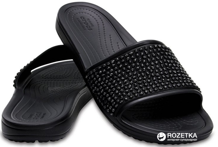 Crocs embellished hot sale slide