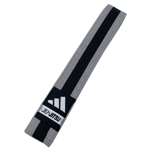 Пояс для Джиу-Джитсу Adidas | серо-черный| Adidas adiBJJB-K М3 (255см) - Фото 1 Пояс для Джиу-Джитсу Adidas | серо-черный| Adidas adiBJJB-K М3 (255см) - изображение 1