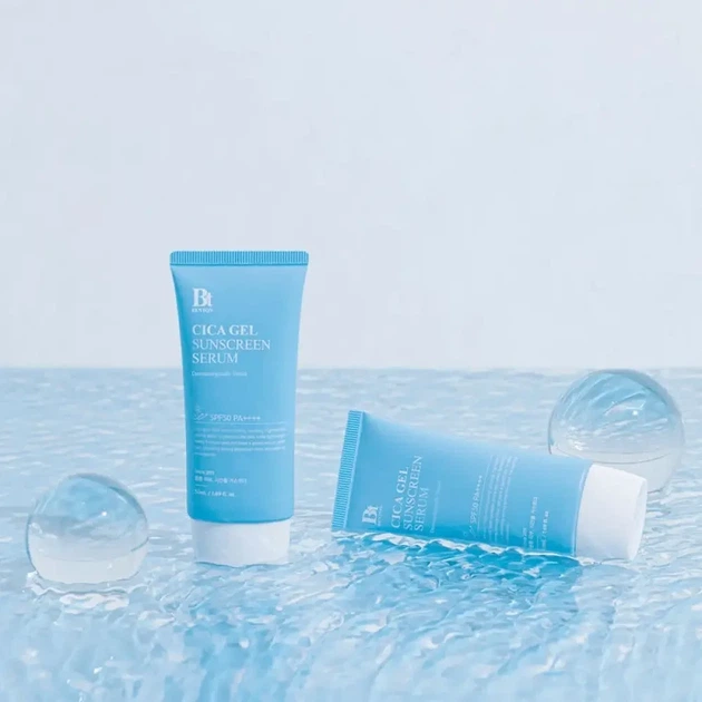 Зволожувальна сонцезахисна крем-сироватка з центелою Benton CICA Gel Sunscreen Serum SPF50, 50 мл - изображение 3