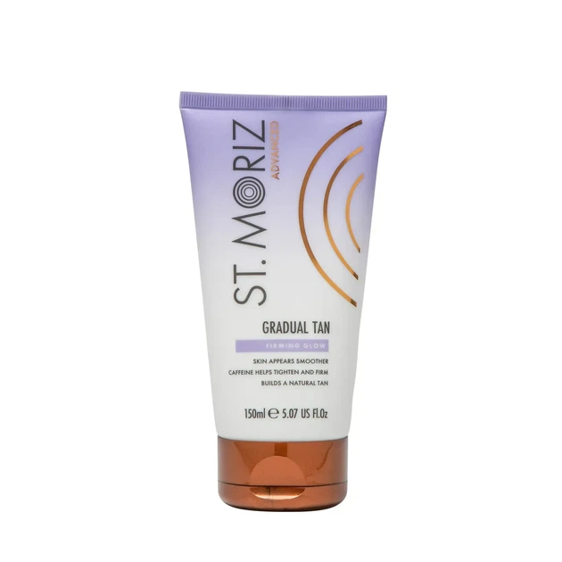 Лосьйон для покращення якості шкіри з ефектом автозасмаги St.Moriz Advanced Firming Gradual Tan Lotion, 150 мл - изображение 5