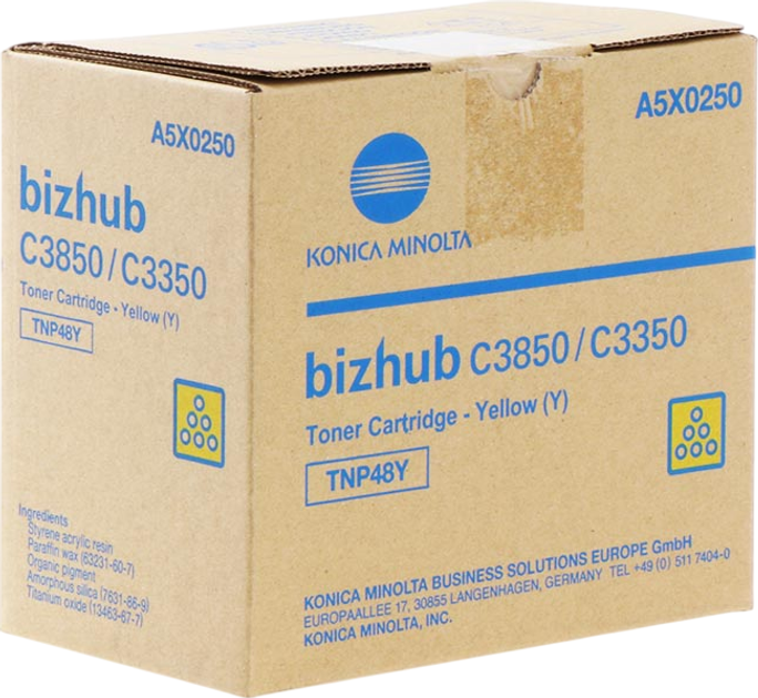 Toner KONICA MINOLTA TNP48Y/A5X0250 Yellow - obraz 1