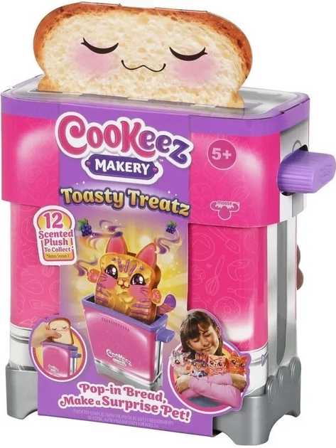 Колекційна іграшка-сюрприз Moose Cookies Makery Смачний тост 23504 (630996235041) - зображення 1