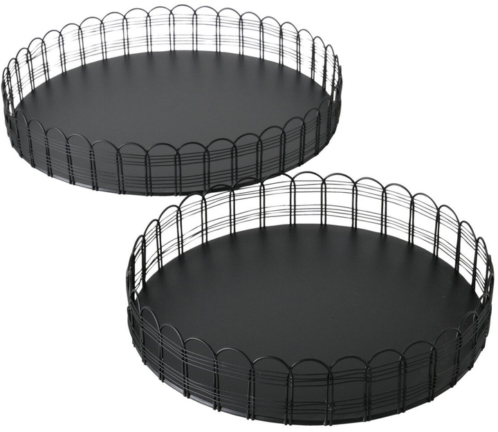 Zestaw Tac metalowyh Boltze Weiry 93185 2 szt (4066076206889) - obraz 1