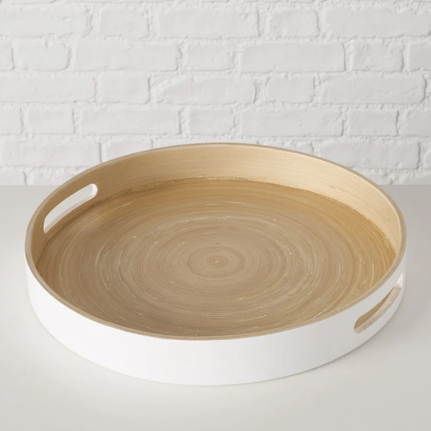 Taca bambusowa Boltze Home 95842 35.4 cm (4066076489886) - obraz 2