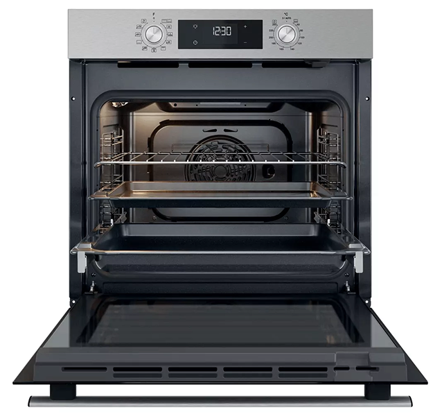 Вбудована духовка Whirlpool OMR58HU1X Електрична 71 л Нержавіюча сталь - зображення 5