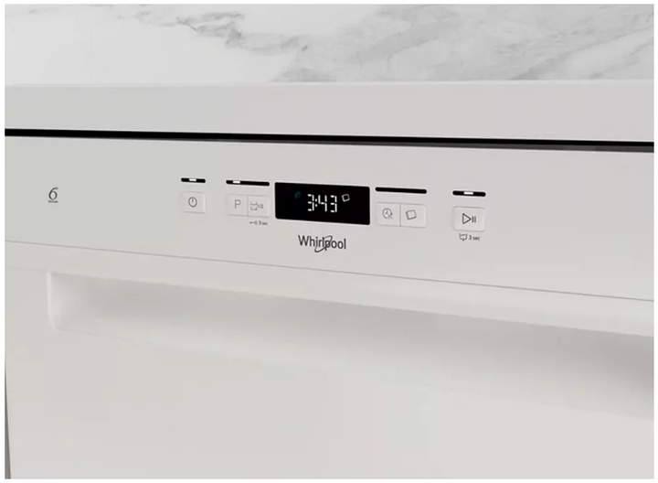 Посудомийна машина Whirlpool W2F HD624 60 см окремостояча 14 комплектів білий (869991663330) - изображение 2