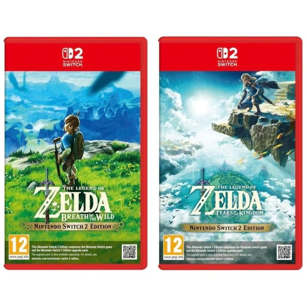 Игровая консоль Nintendo Switch 2 Black + Игра The Legend of Zelda