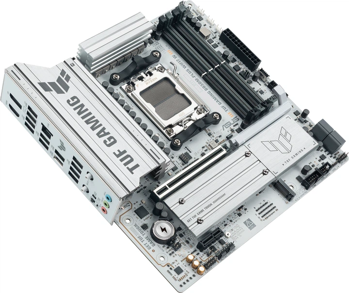 Материнська плата Asus TUF Gaming B850M-PLUS WIFI7 W (sAM5, AMD B850, PCI-Ex16) - зображення 4