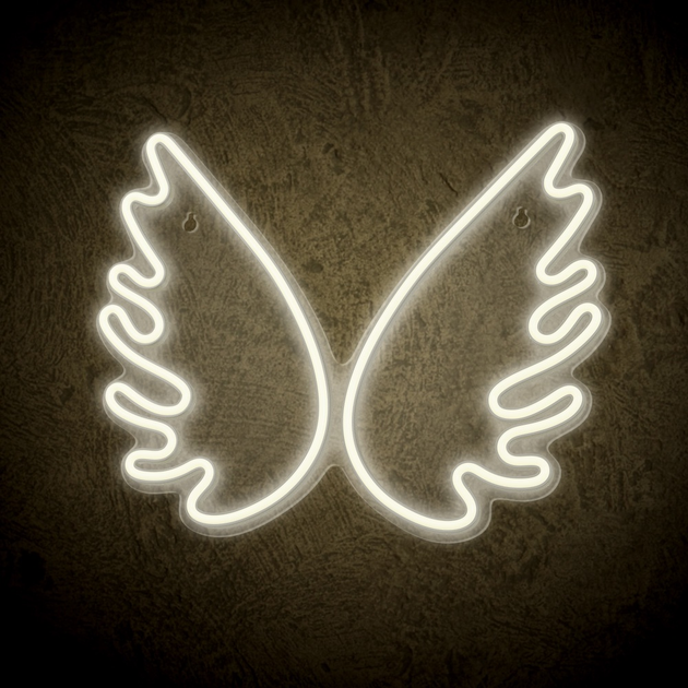 Декоративна неонова LED вивіска Forever Light PLEXI LED WINGS 39.5 x 32.5 см (RTV100448) - зображення 2