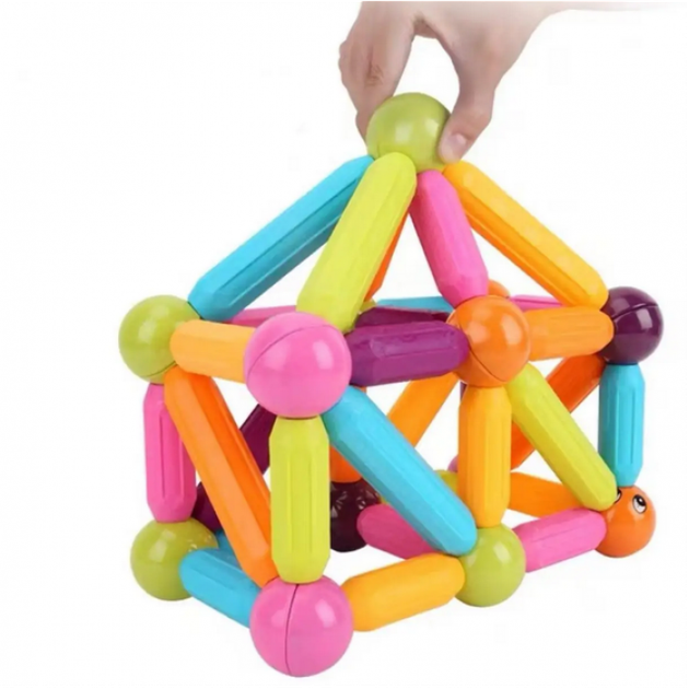 Магнитный конструктор 26 палочек 10 шариков SKY Magnetic Sticks от 3 лет - изображение 5