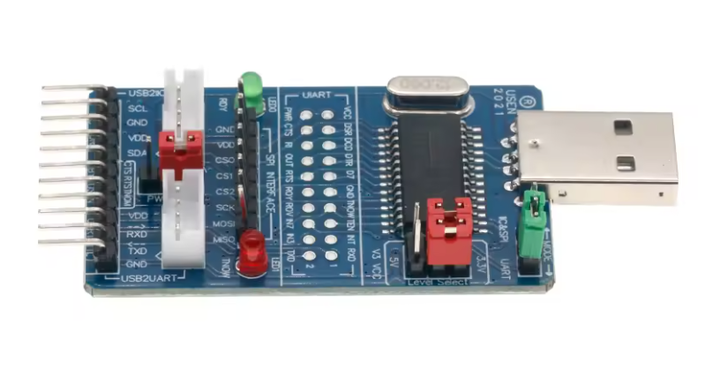 Конвертер інтерфейсу CH341A USB до SPI I2C IIC UART TTL ISP