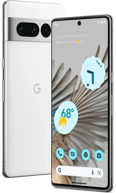 Смартфон Google Pixel 7 Pro 12/128GB Snow - Фото 3 Смартфон Google Pixel 7 Pro 12/128GB Snow - изображение 3
