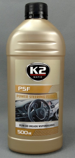 Рідина для гідропідсилювача керма K2 PSF 500 мл Безбарвна (5906534043429) - зображення 2