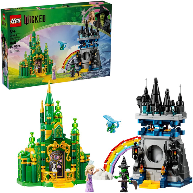Конструктор LEGO Wicked Смарагдове місто та замок Кіамо Ко 860 елементів (75689) (5702017813172) - зображення 2