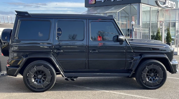 Молдинги черного цвета для Mercedes G-Class W463 (1990-2018) - Дизайн 2019 года - изображение 2