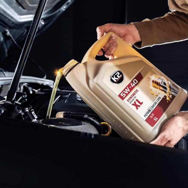 Olej silnkowy K2 SYNTHETIC 5W-40 XL 5L (5906534040152) - obraz 6