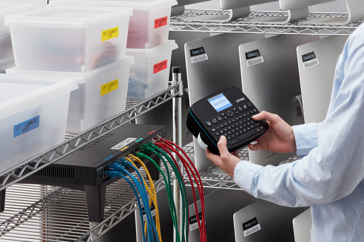 Drukarka etykiet Dymo LabelManager Executive 640 CB + 3 Label Cassettes (2202121) - obraz 5