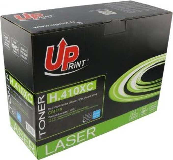 Toner UPrint do HP CF411X Cyan (H.410XC) - obraz 1