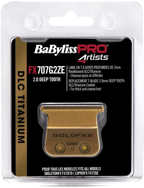 Końcówka-trymer BaByliss Pro T-BLADE GoldFX (FX707G2ZE) - obraz 2