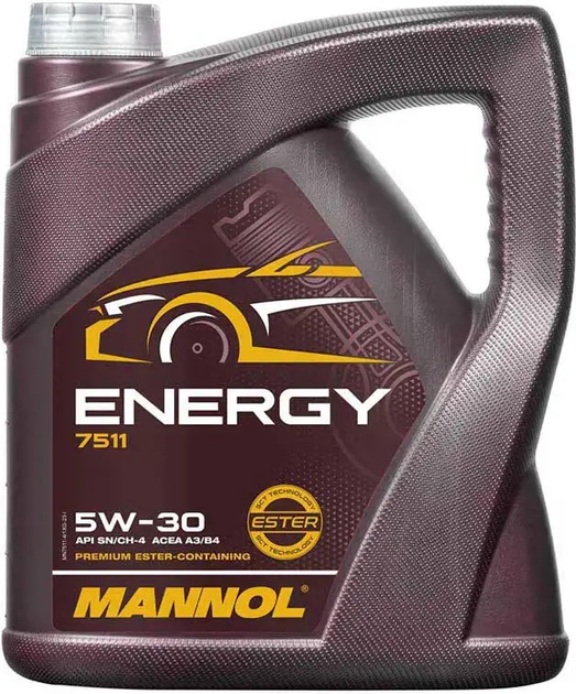 Olej silnikowy Mannol 7511 Energy 5W30 4 l (4036021403106) - obraz 1